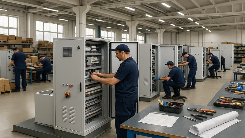 Збірка електрощитового обладнання
